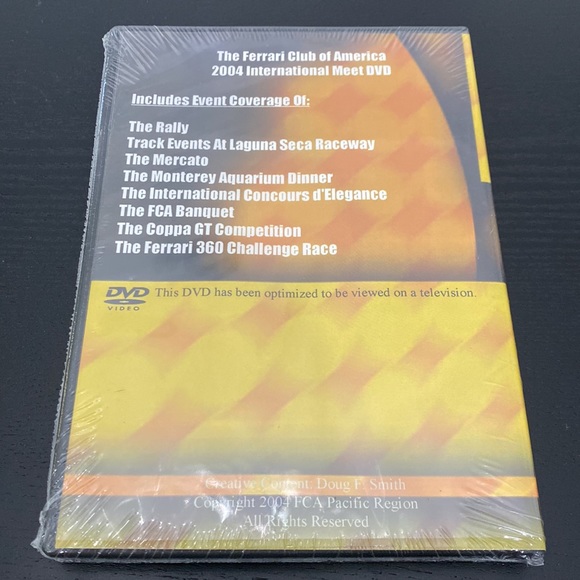 Ferrari Club of America 2004 International Meet DVD - Picture 3 of 3